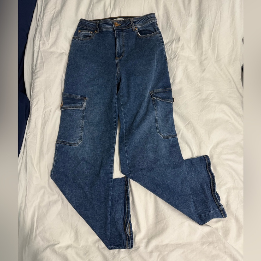 Bagatelle - Women's - Wide Leg Cargo - Jeans - Size 28